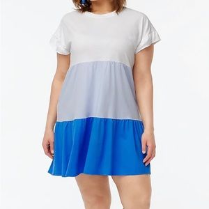 COPY - J. Crew Factory Flutter -Sleeve T - Shirt Dress.